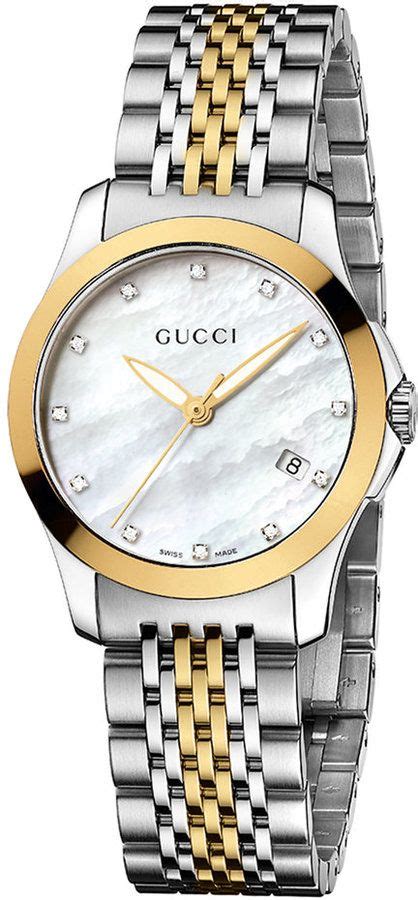 gucci g-timeless 27mm ladies watch ya126513|Yellow Gold G.